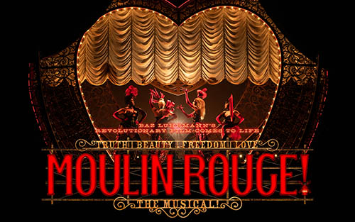 Advert for Moulin Rouge the Musical